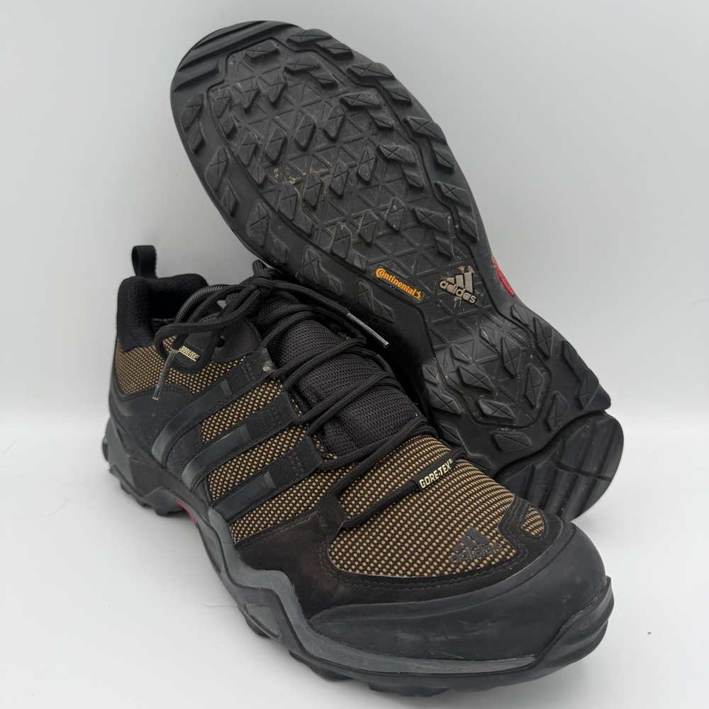 Mens Adidas Black‎ TERREX Fast X GTX Athletic Hiking Sneaker Shoes Size 11.5